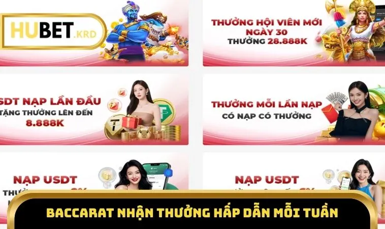 Home 27 Baccarat nhận thưởng hấp dẫn mỗi tuần