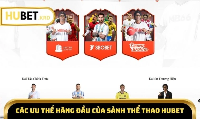 Các ưu thế hàng đầu của sảnh thể thao HUBET