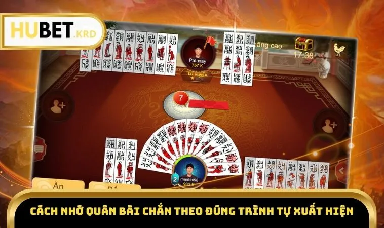 Cách Nhớ Quân Bài Chắn Chi Tiết Từng Lá, Tăng Cơ Hội Ù Lớn 2 Cách nhớ quân bài chắn theo đúng trình tự xuất hiện