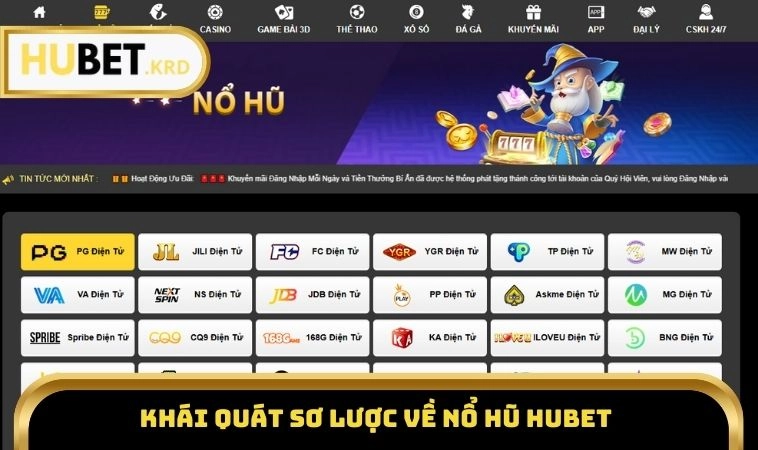 Nổ Hũ HUBET 1 Khái quát sơ lược về nổ hũ HUBET