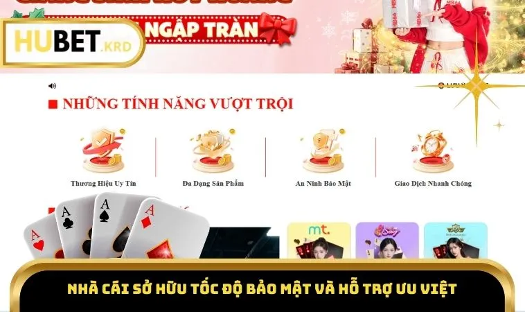 Nhà cái sở hữu tốc độ bảo mật và hỗ trợ ưu việt