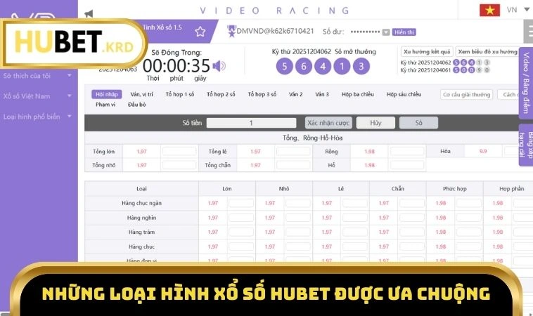 Xổ Số HUBET 2 Những loại hình xổ số HUBET được ưa chuộng