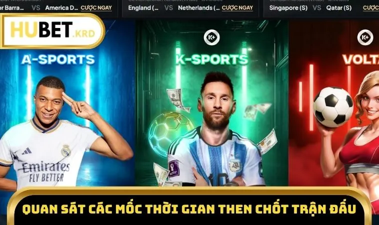 Kèo Rung Là Gì? Cách Tận Dụng Cơ Hội Thắng Cược Trực Tiếp 3 Quan sát các mốc thời gian then chốt trận đấu