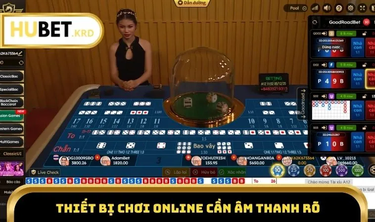 Cách Nghe Hột Tài Xỉu Hiệu Quả, Tăng Tỷ Lệ Thắng Tại HUBET 3 Thiết bị chơi online cần âm thanh rõ